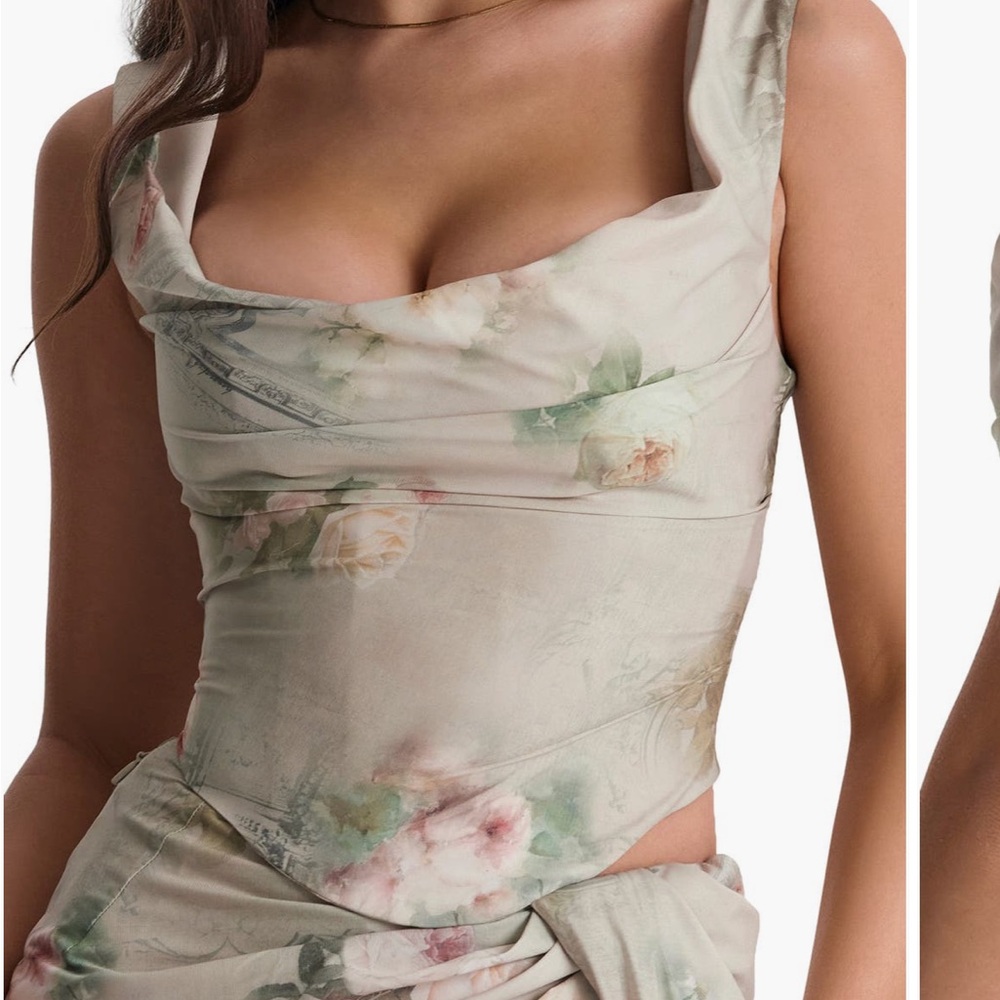 House of CB Una Floral Corset
